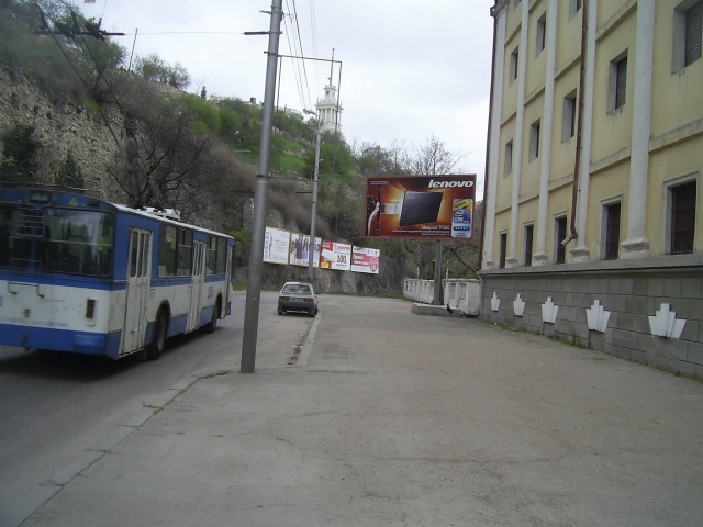Щит 6x3,  ул.Портовая, подъем от ж/д вокзала к пл.Суворова