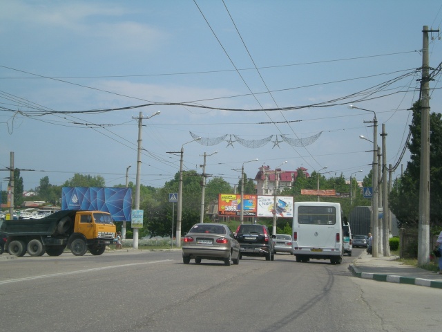 Щит 6x3,  пр. Героев Сталинграда, ост. пляж Омега (чебурашка)