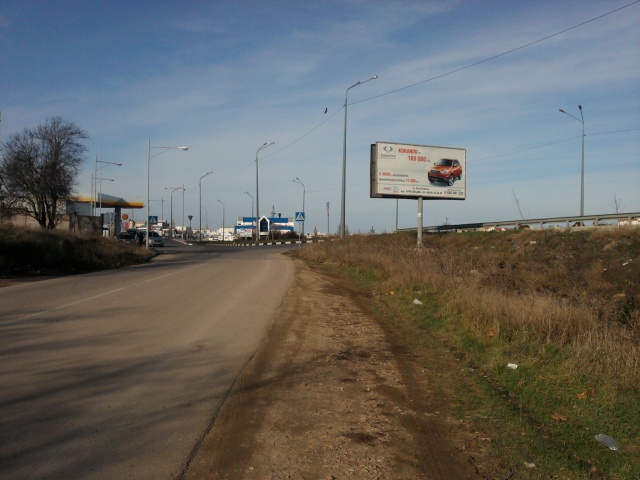 Щит 6x3,  Балаклавское шоссе, въезд в г. Севастополь