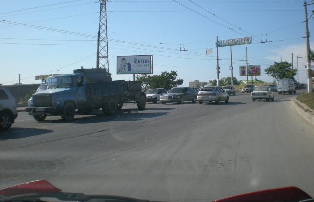 Щит 6x3,  ул.Вакуленчука, развилка на Стрелецкий авторынок